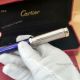 New Cartier Santos-Dumont Blue and Silver Ballpoint pen AAA Replica (5)_th.jpg